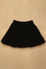 One Friday Girls Black Solid Skirt