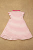 One Friday Kids Girls Pink Stripes Dress