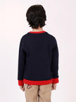 Navy Blue Marvel Sweat Shirt - One Friday World