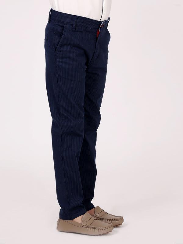 One Friday Relaxed Blue Trouser - One Friday World