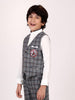 One Friday Grey Mickey waistcoat and shirt set (2 Pieces set) - One Friday World