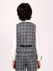 One Friday Grey Mickey waistcoat and shirt set (2 Pieces set) - One Friday World