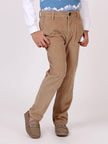 One Friday Beige Mickey Trouser - One Friday World