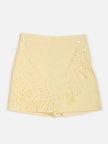 One Friday Yellow Schiffli Skort - One Friday World