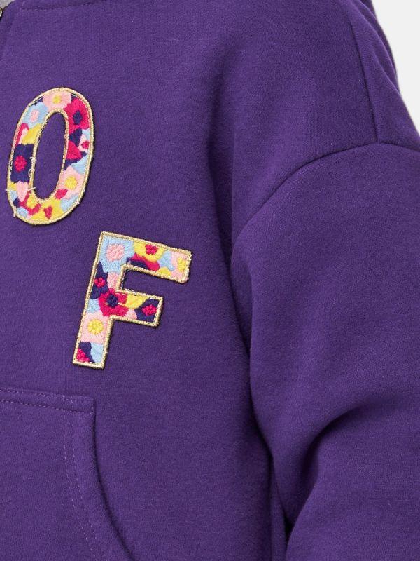 Purple Full Sleeve Hoody - One Friday World