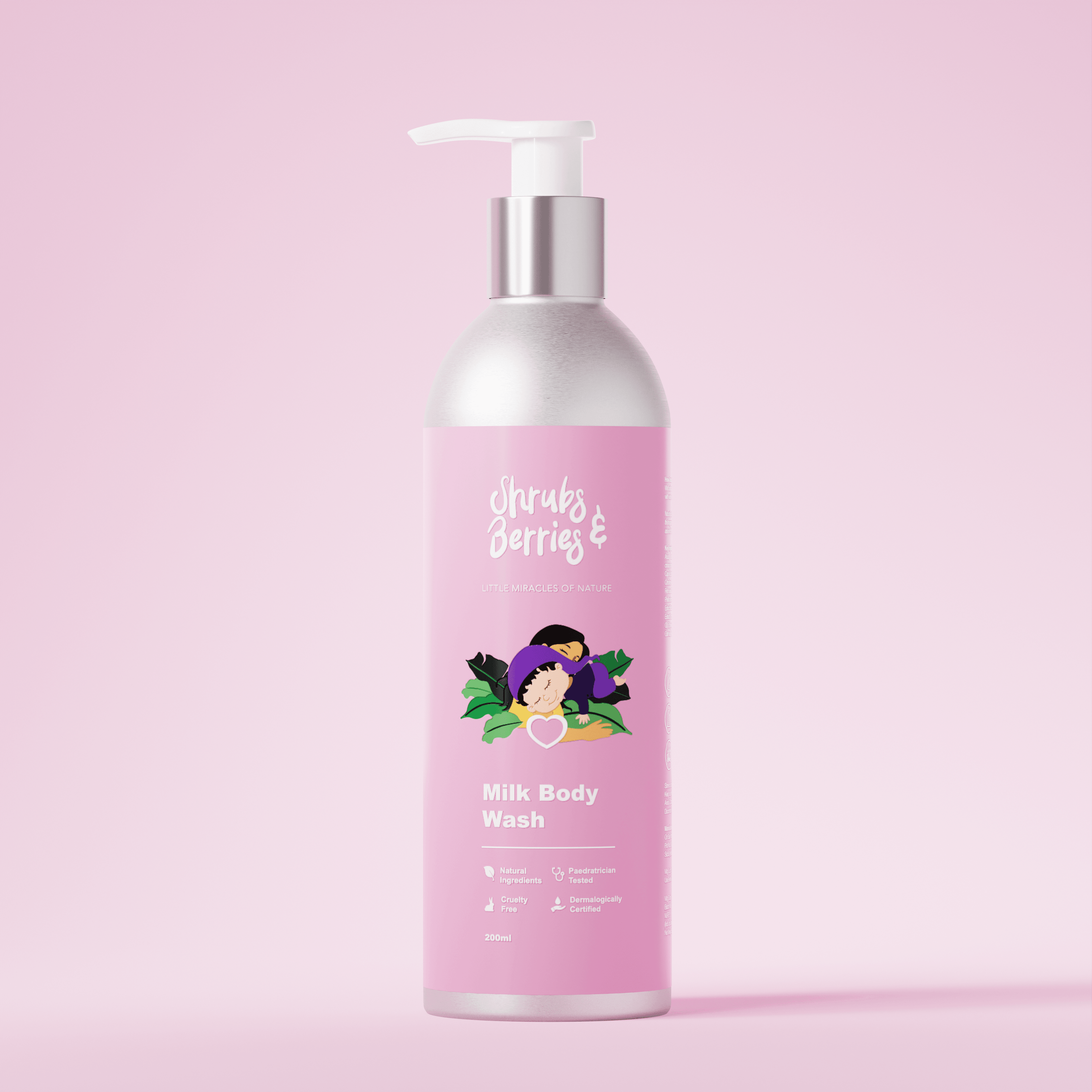 One Friday Baby Milk Body Wash -200ml - One Friday World