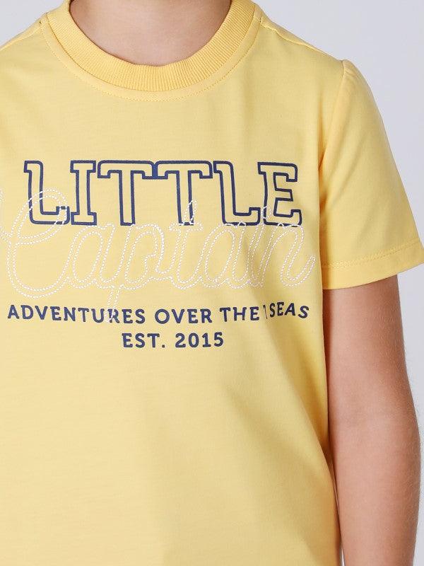 One Friday Yellow Little T-shirt - One Friday World