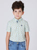 One Friday Mint Printed Shirt - One Friday World