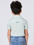 One Friday Mint Printed Shirt - One Friday World