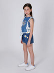 One Friday Blue Daisy Duck Short - One Friday World