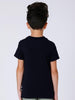 One Friday Navy Blue Solid T-shirt - One Friday World