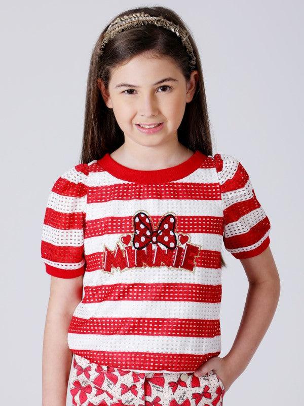 One Friday Red Minnie Top - One Friday World