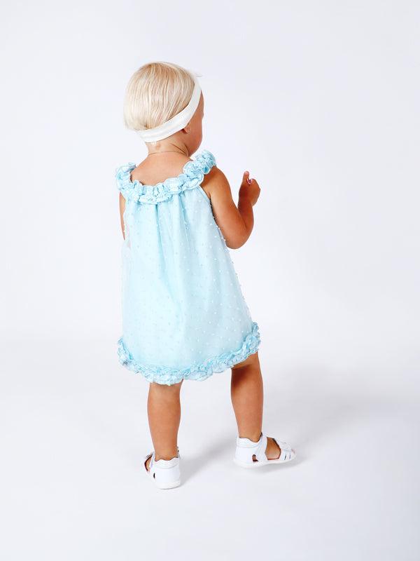 One Friday Aqua Dress With Bloomer - One Friday World