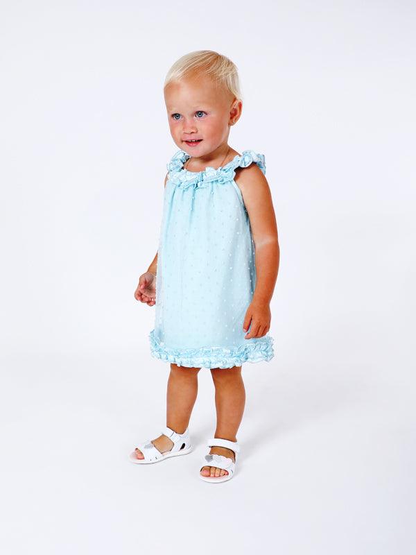 One Friday Aqua Dress With Bloomer - One Friday World