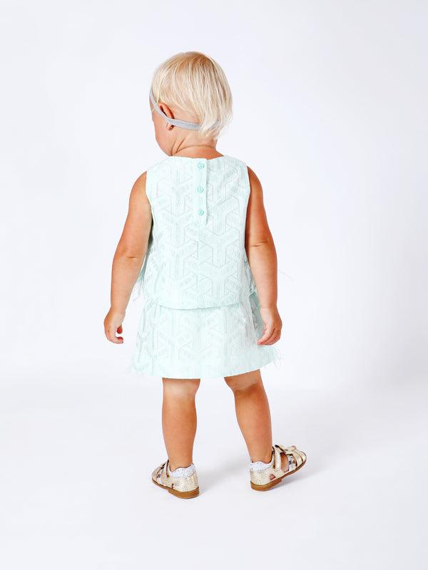 One Friday Mint Lace Top - One Friday World