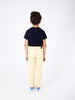 One Friday Yellow Solid Trouser - One Friday World