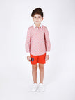 One Friday Pink Fish Print Shirt - One Friday World