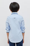 One Friday Light Blue Formal Shirt - One Friday World