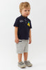 One Friday Navy Blue Lemon Tee - One Friday World