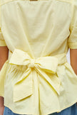 One Friday Lemon Yellow Frock Style Top - One Friday World