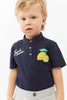 One Friday Navy Blue Lemon Tee - One Friday World