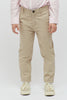 One Friday Beige Classic Trouser - One Friday World