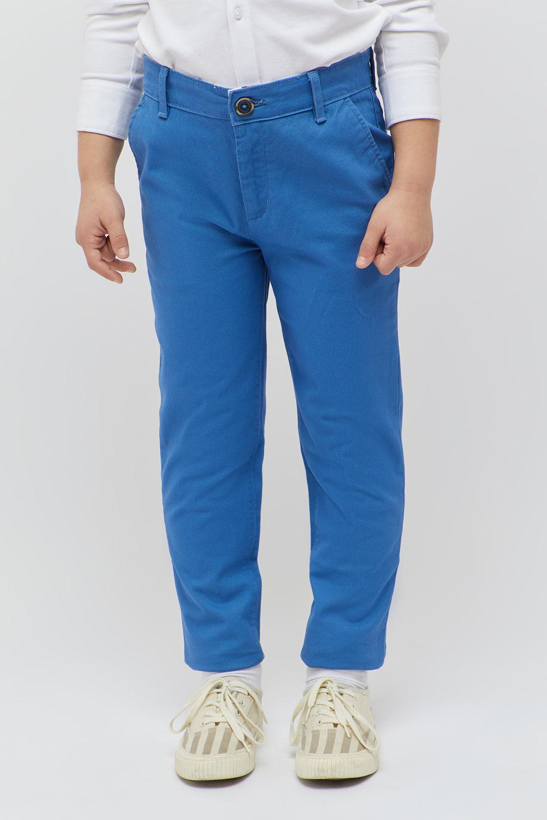 One Friday Unique Blue Trouser - One Friday World