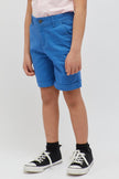 One Friday Kids Boys Blue Casual Cotton Short - One Friday World