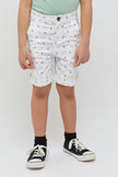 One Friday Off White Nautical Shorts - One Friday World