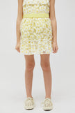 One Friday Yellow Ruffles Skirt - One Friday World