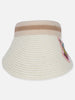 One Friday Off White Solid Sunhat - One Friday World