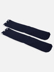 One Friday Navy Blue Solid Socks - One Friday World