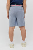 One Friday Striped Waist Blue Shorts - One Friday World