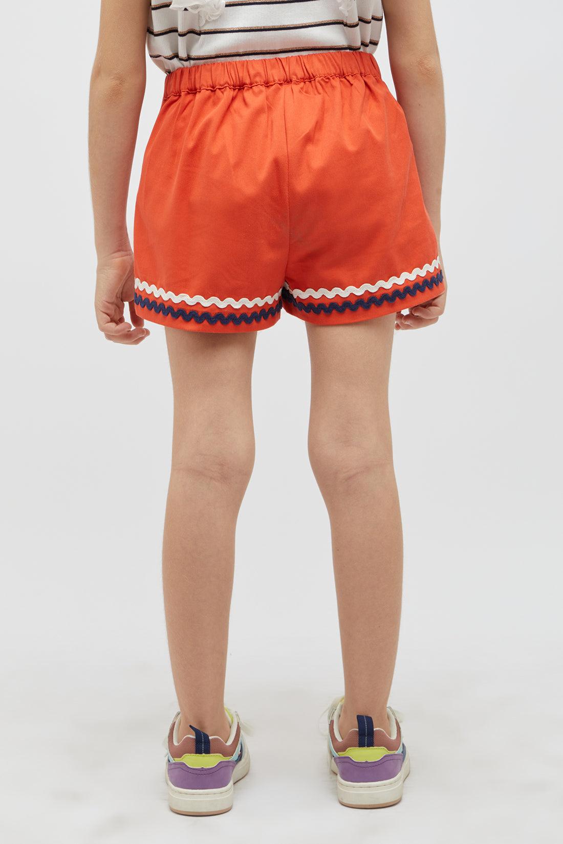 One Friday Orange Shorts - One Friday World