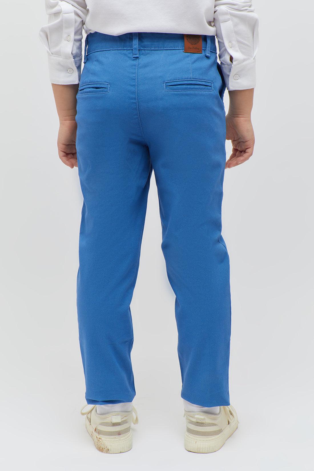 One Friday Unique Blue Trouser - One Friday World