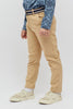 One Friday Striped Waist Beige Trouser - One Friday World