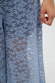 One Friday Blue Lace Culotte - One Friday World