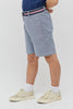 One Friday Striped Waist Blue Shorts - One Friday World