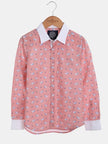 One Friday Pink Fish Print Shirt - One Friday World