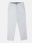 One Friday Grey Solid Trouser - One Friday World