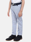 One Friday Blue Waistband Trouser - One Friday World