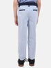 One Friday Blue Waistband Trouser - One Friday World