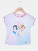 One Friday Baby Girls Pink Lace Fabric Disney Princess Top - One Friday World