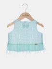 One Friday Mint Lace Top - One Friday World