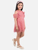 One Friday Pink Lace Design Dress - One Friday World