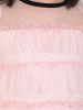 One Friday Pink Frill Top - One Friday World