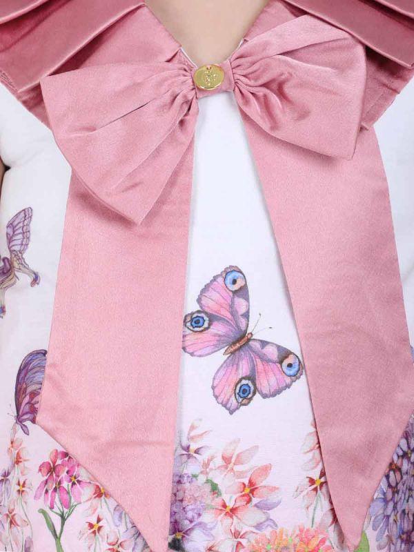 White Butterfly Bow Top - One Friday World