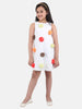 One Friday Girl White Pom Pom Dress - One Friday World