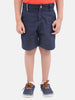 One Friday Blue Solid Short - One Friday World