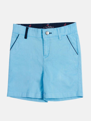 One Friday Aqua Solid Short - One Friday World